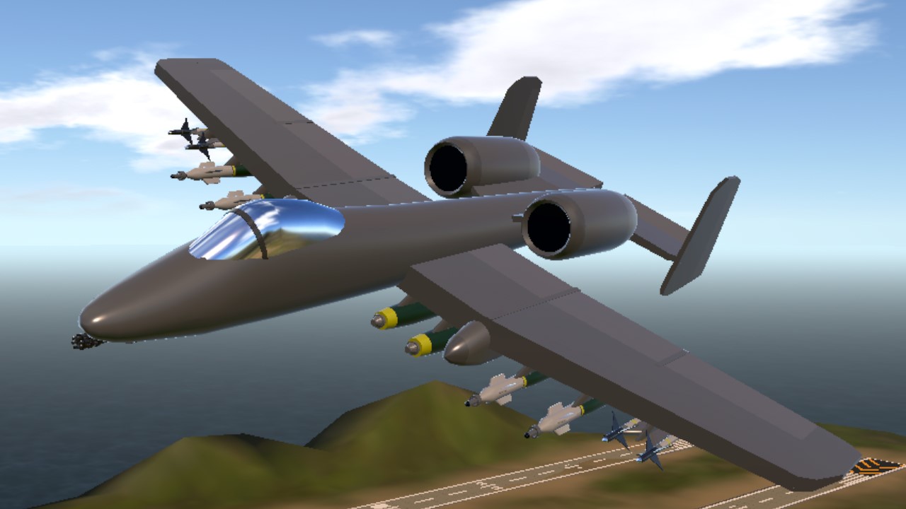 SimplePlanes | (Fairchild Republic) A-10C Thunderbolt II