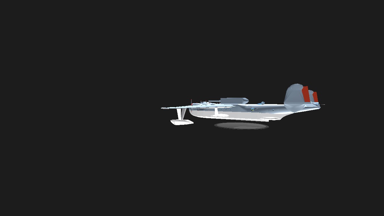 SimplePlanes | Martin P722 but with a 356mm cannon