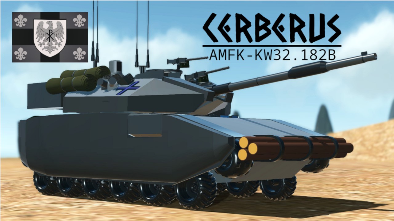 SimplePlanes | [LRP] Hpt.Pz.Kpfw. Cerberus AMFK-KW32.182B