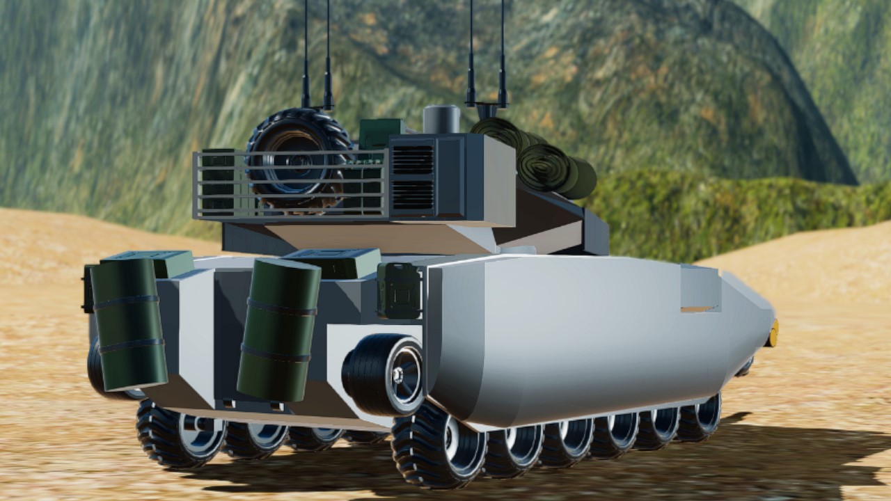 SimplePlanes | [LRP] Hpt.Pz.Kpfw. Cerberus AMFK-KW32.182B