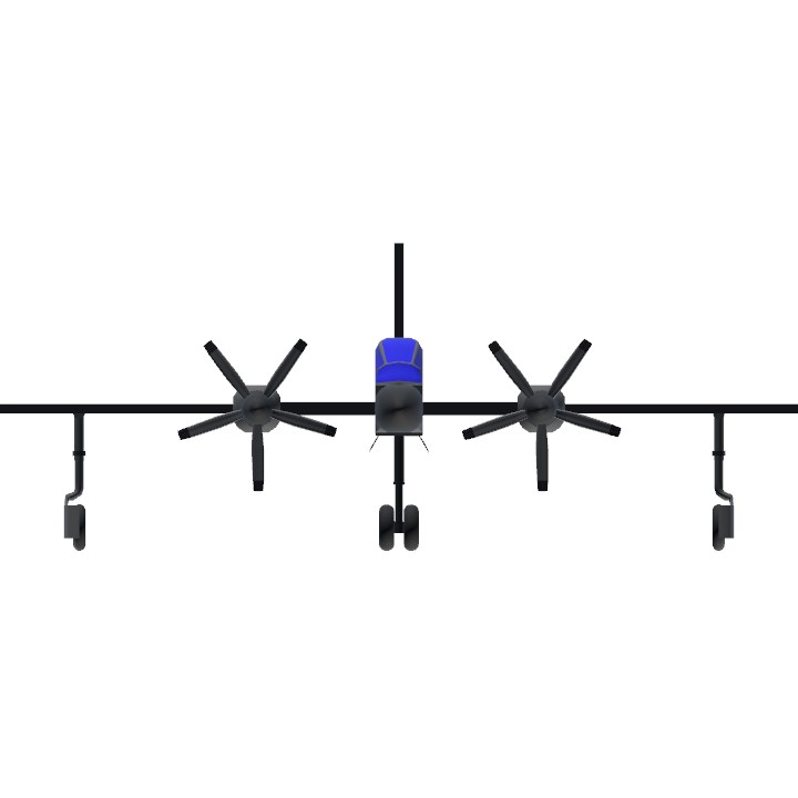 SimplePlanes | Double prop plane