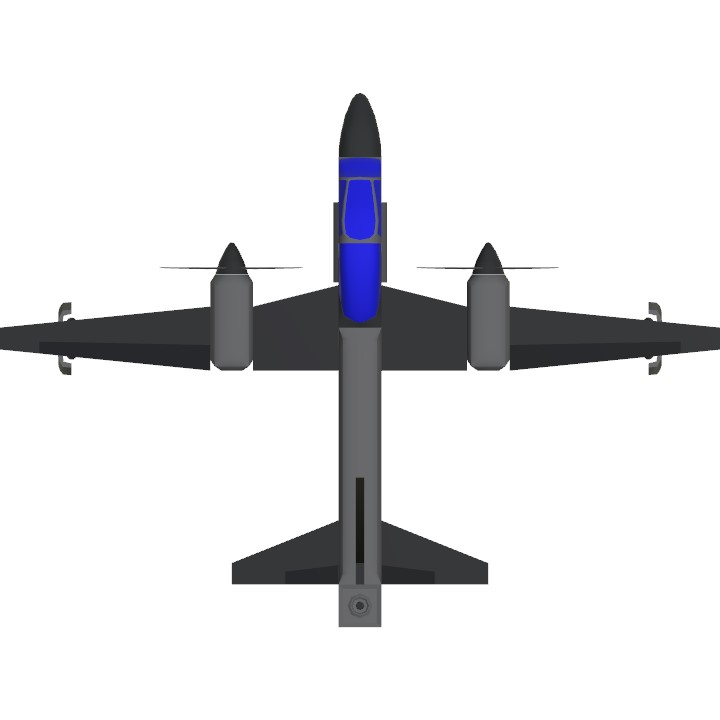 SimplePlanes | Double prop plane