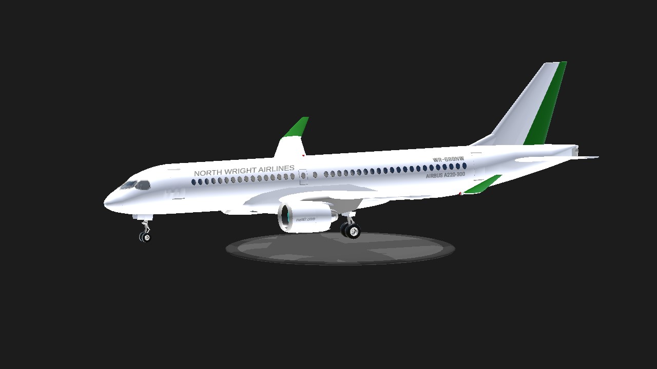 SimplePlanes | Airbus A220-300 - North Wright Airlines