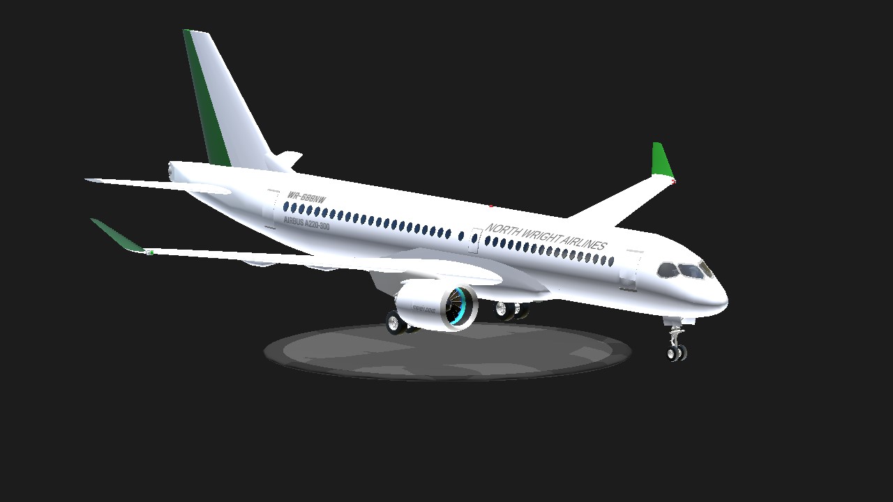 SimplePlanes | Airbus A220-300 - North Wright Airlines
