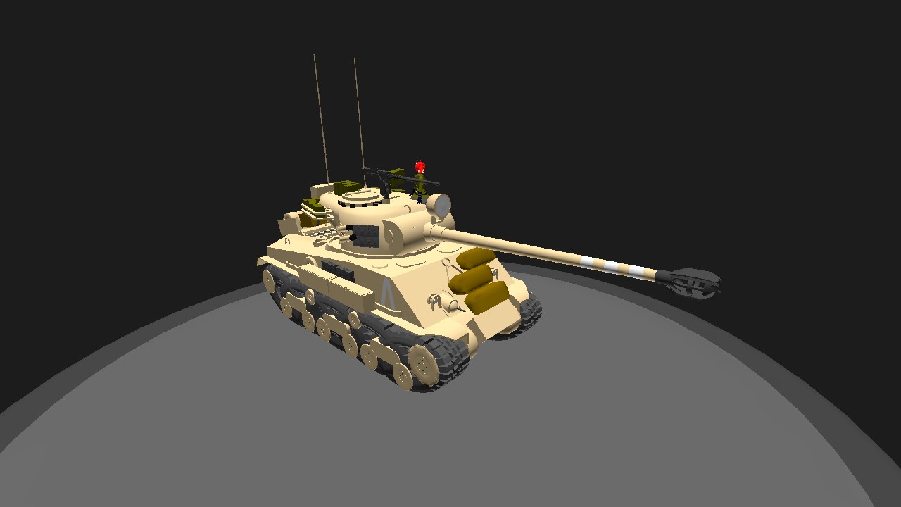 SimplePlanes | [WW TANKS] M50 Super Sherman and teto commander