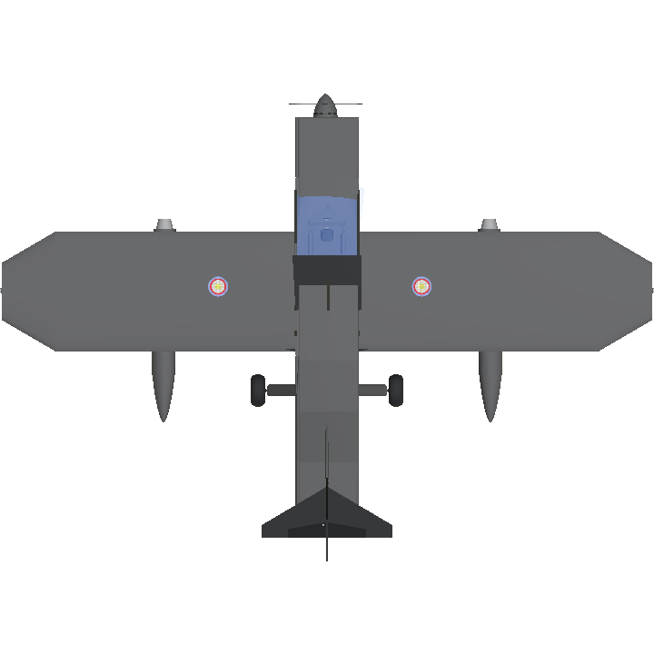 SimplePlanes | Transport plane with rag doll ; ) final