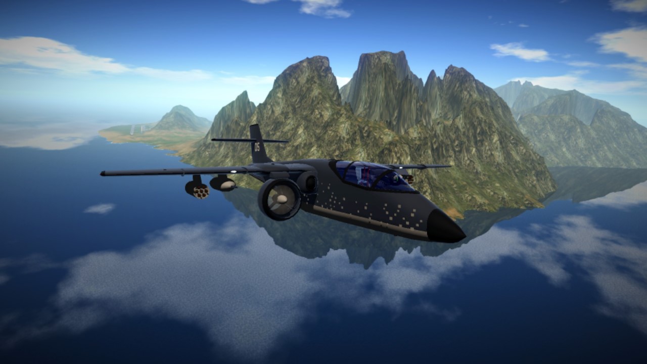 SimplePlanes | SV-55 Cormorant - VTOL Maritime patrol aircraft