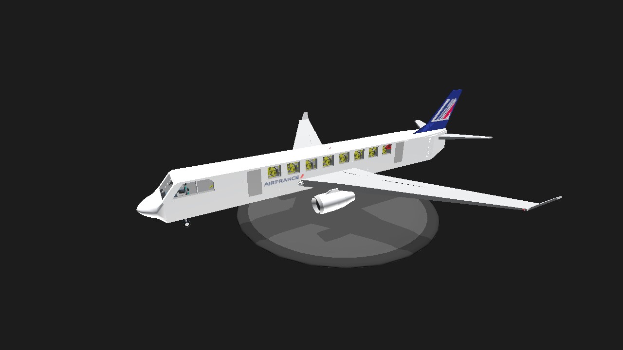 SimplePlanes | [GEN2] mid air break up lol A330 300 RR air france