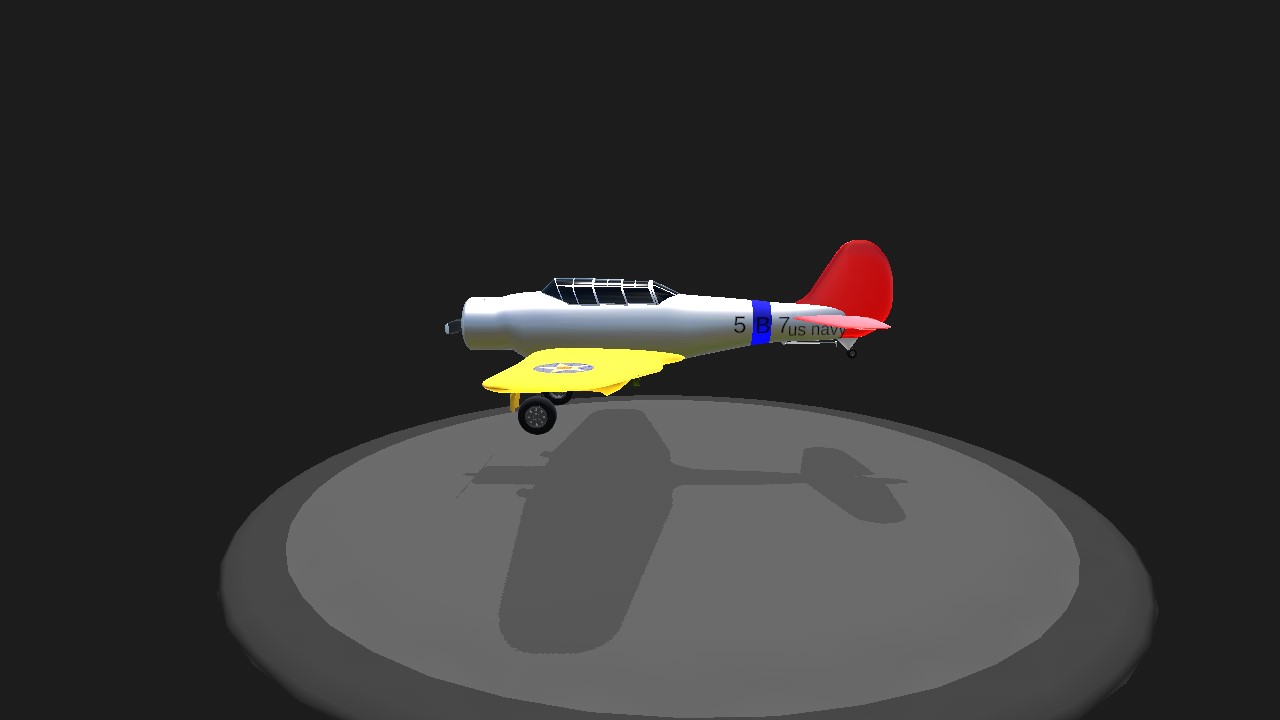 SimplePlanes | Northrop BT-1 us navy update livery and add gun