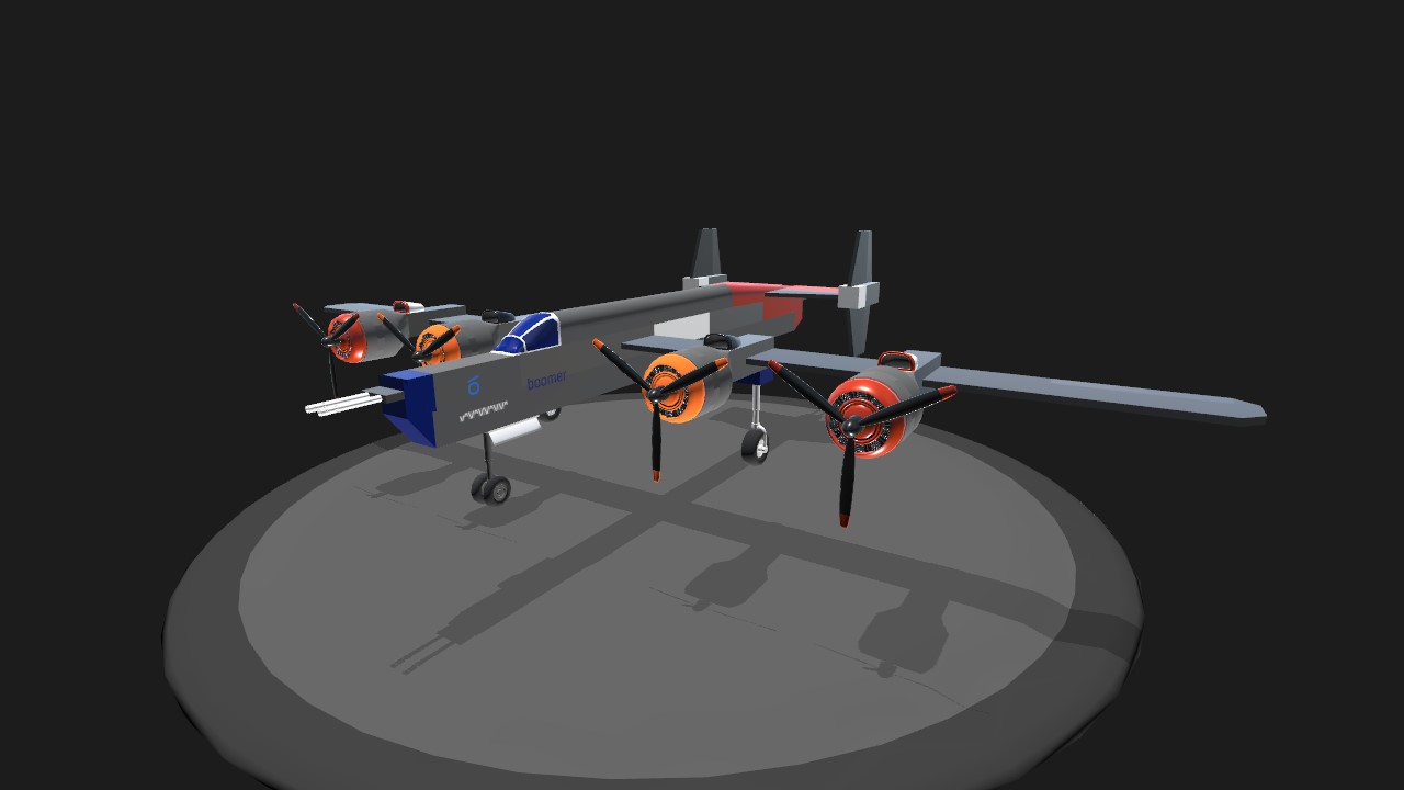 SimplePlanes | big boi bomber