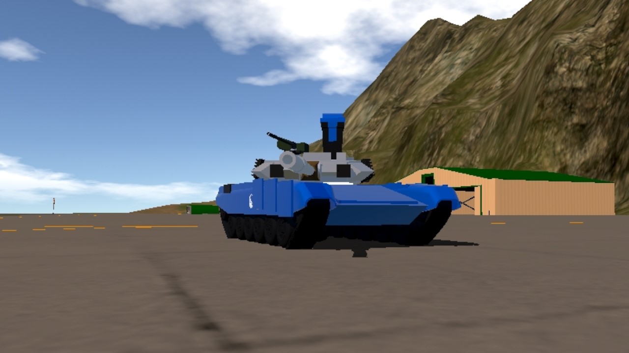 SimplePlanes | [Tank-Blue Archive SRT School] T-90A
