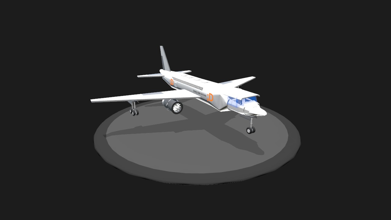 SimplePlanes | Commercial plain 2.0