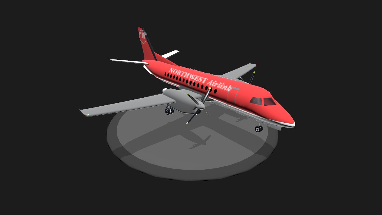 SimplePlanes | saab 340 northwest airlink fp