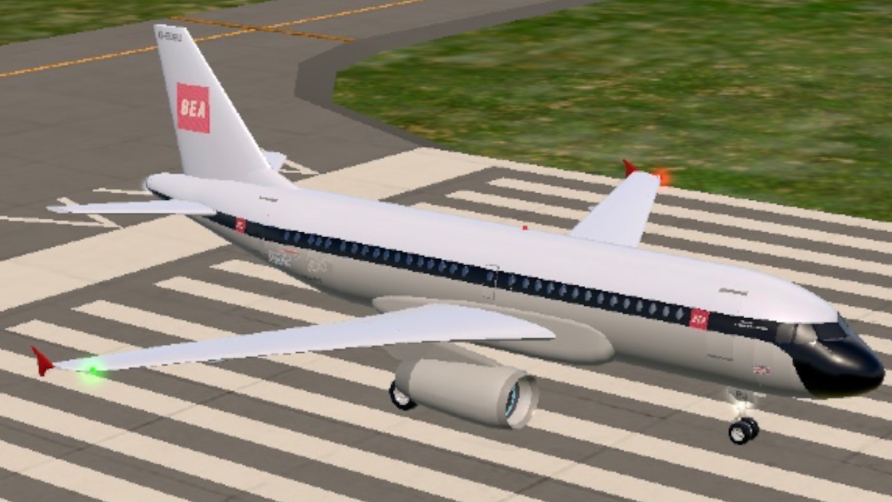SimplePlanes | Airbus A319 BEA retro
