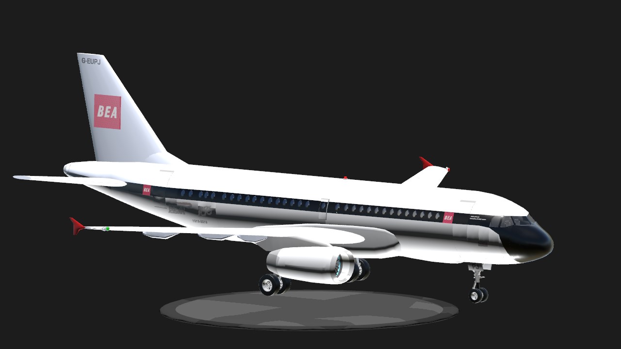 SimplePlanes | Airbus A319 BEA retro