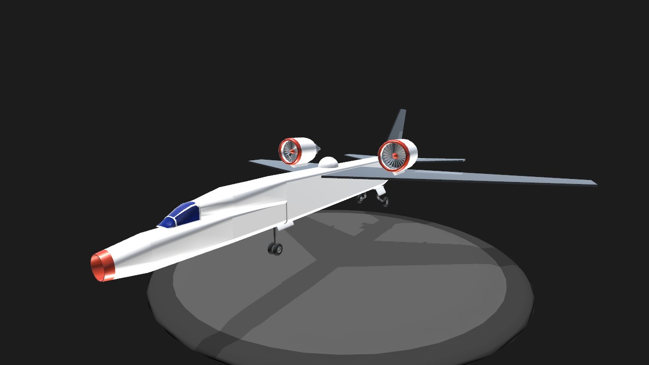 SimplePlanes | Supersonic bomber