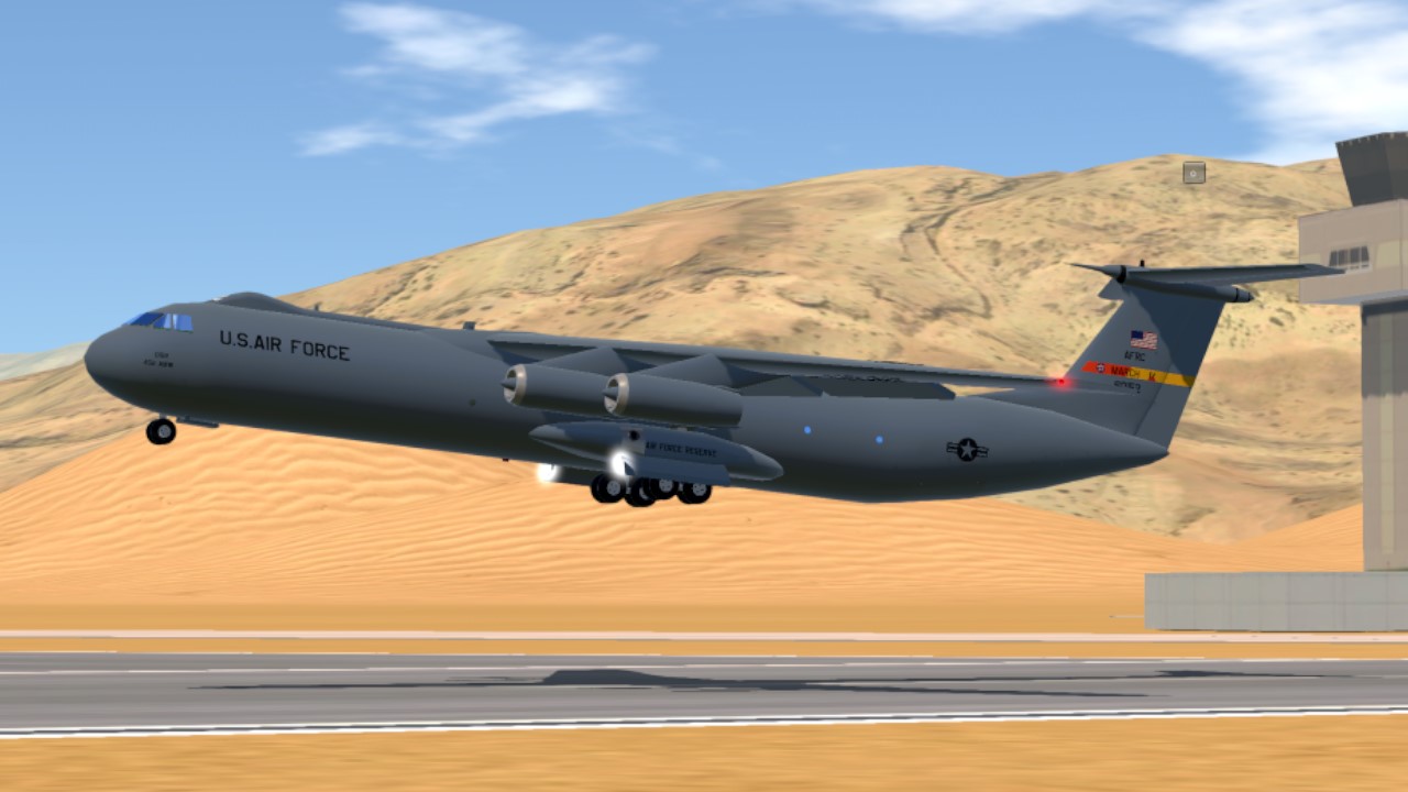 SimplePlanes | Lockheed C-141C Starlifter USAF