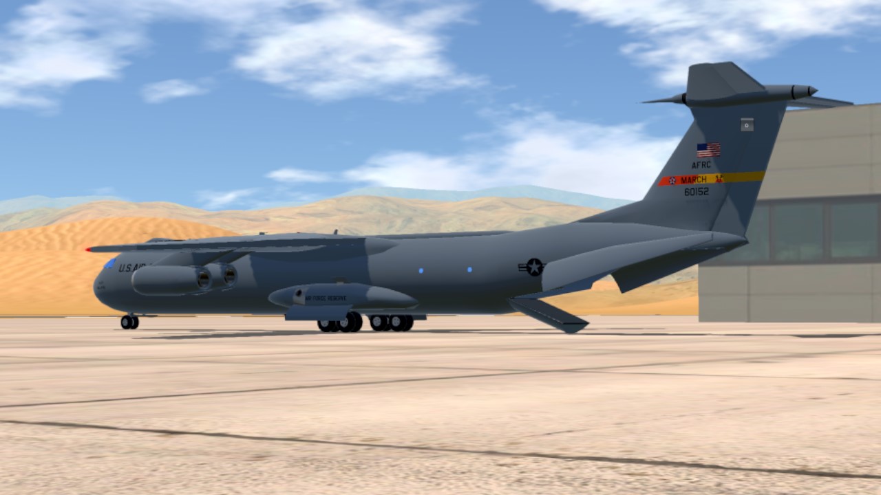 SimplePlanes | Lockheed C-141C Starlifter USAF