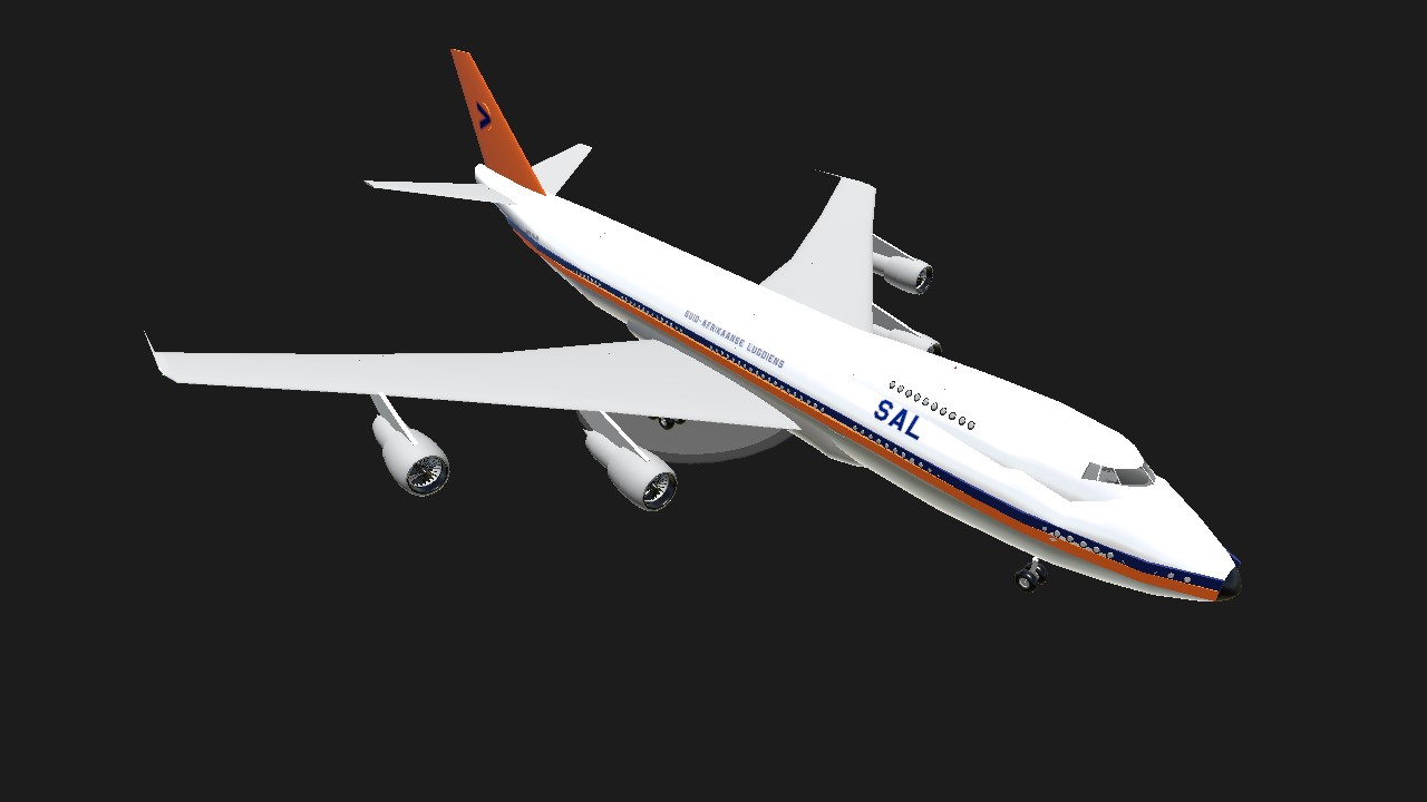 SimplePlanes | Boeing 747-200 South African Airlines (SAA) (Updated)