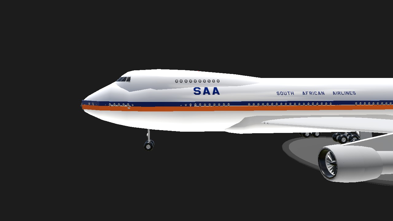 SimplePlanes | Boeing 747-200 South African Airlines (SAA) (Updated)