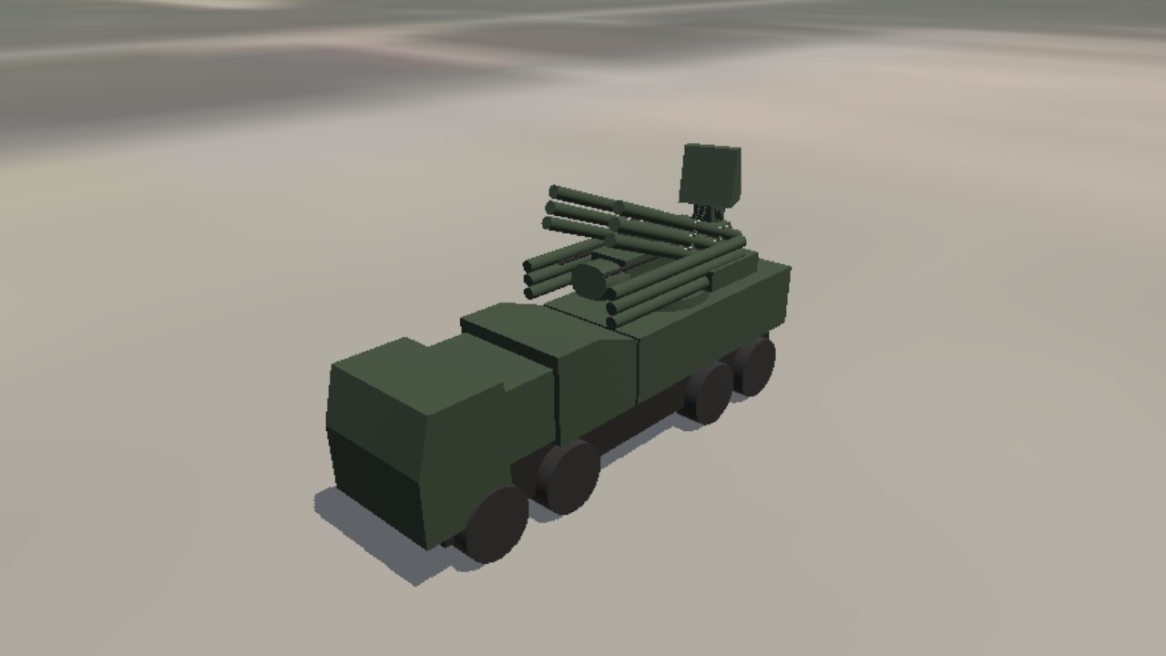 SimplePlanes | AI pantsir s1 (90 parts)