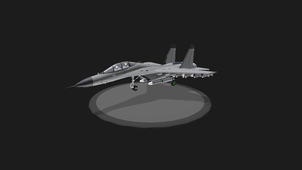 SimplePlanes | Sukhoi SU-30 Flanker MKK MK2 AOSA