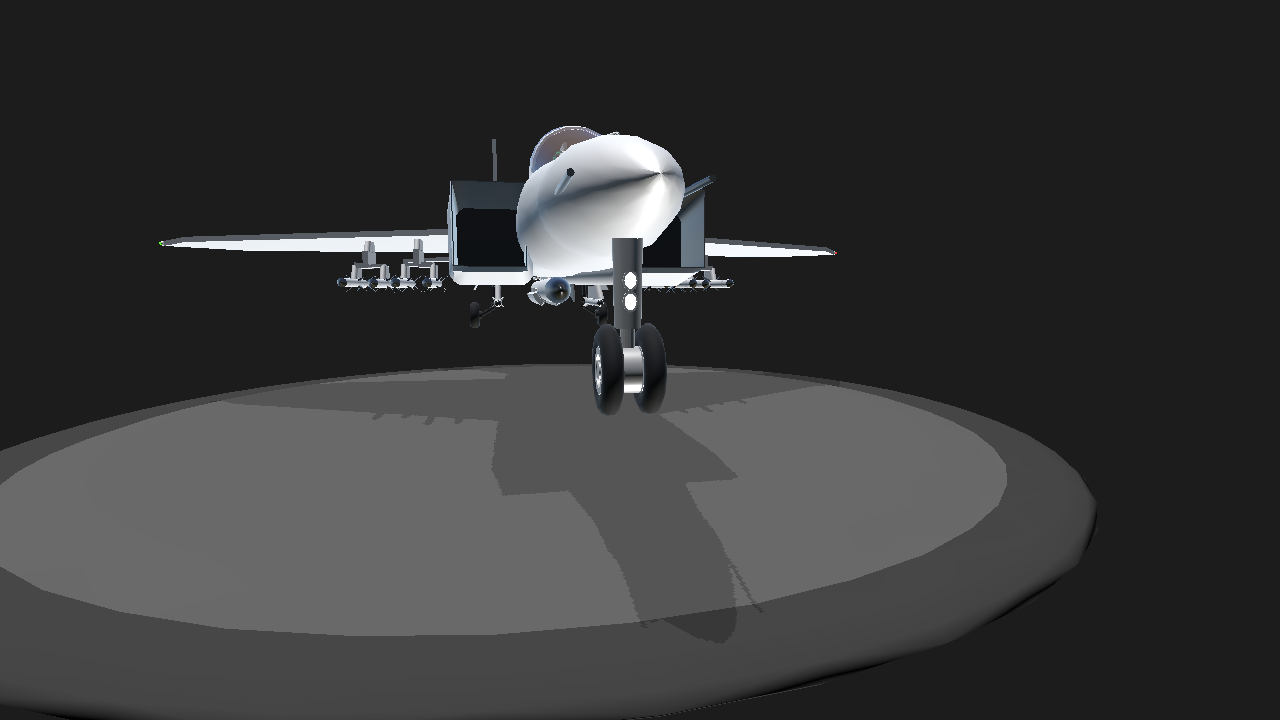 SimplePlanes | landing gear front test 1