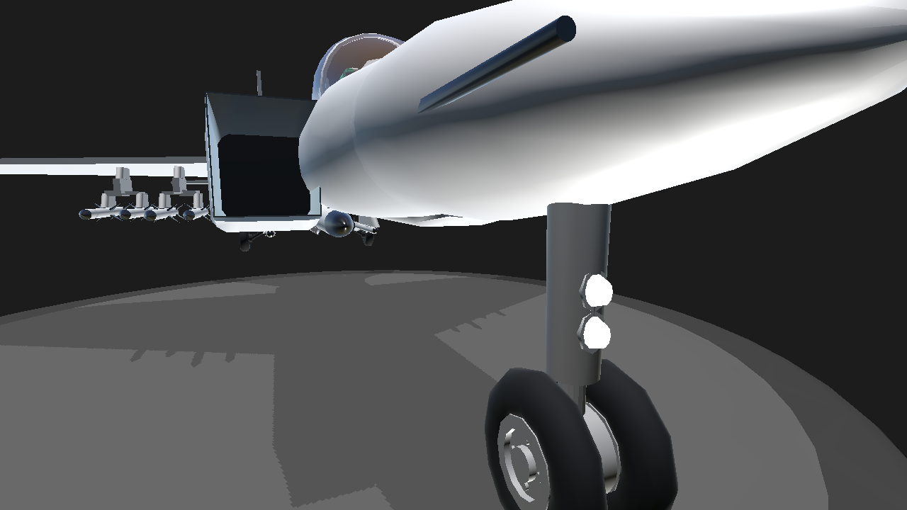 SimplePlanes | landing gear front test 1