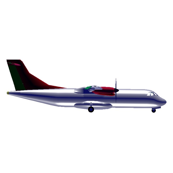 SimplePlanes | ATR 42 - 500 (with -600 cockpit lol)
