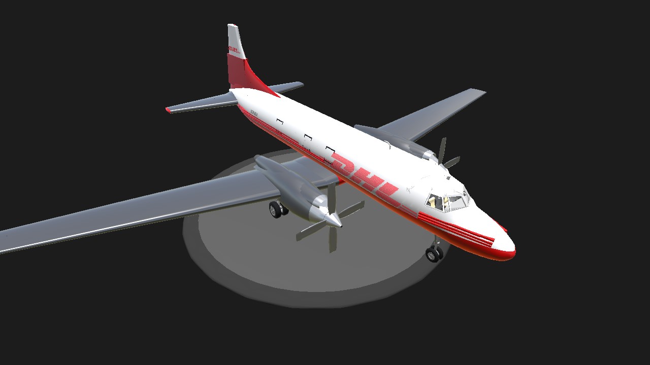 SimplePlanes | Convair CV580 Air Tahoma (Fixed)