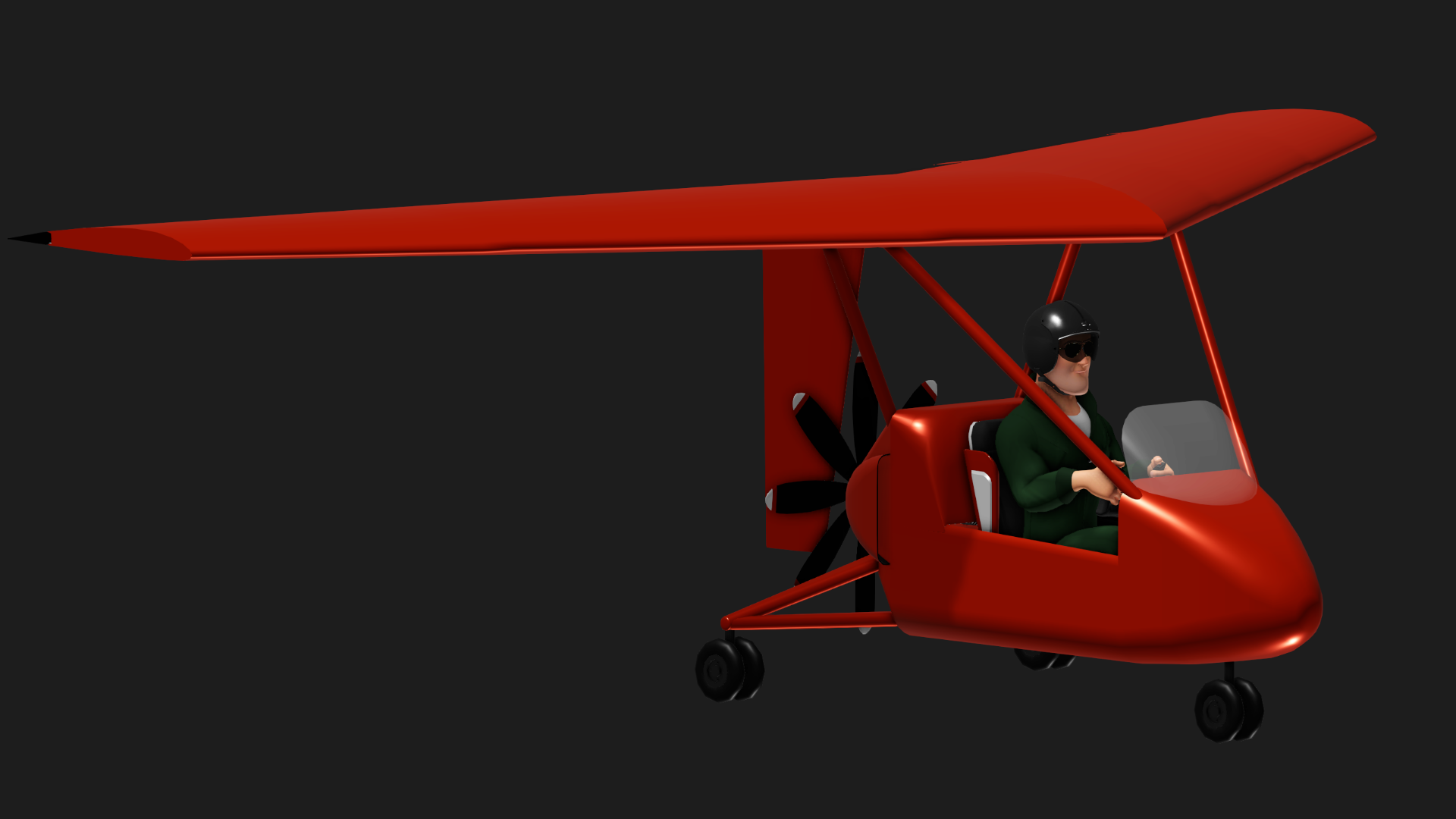 SimplePlanes | Light Nible small Flyer