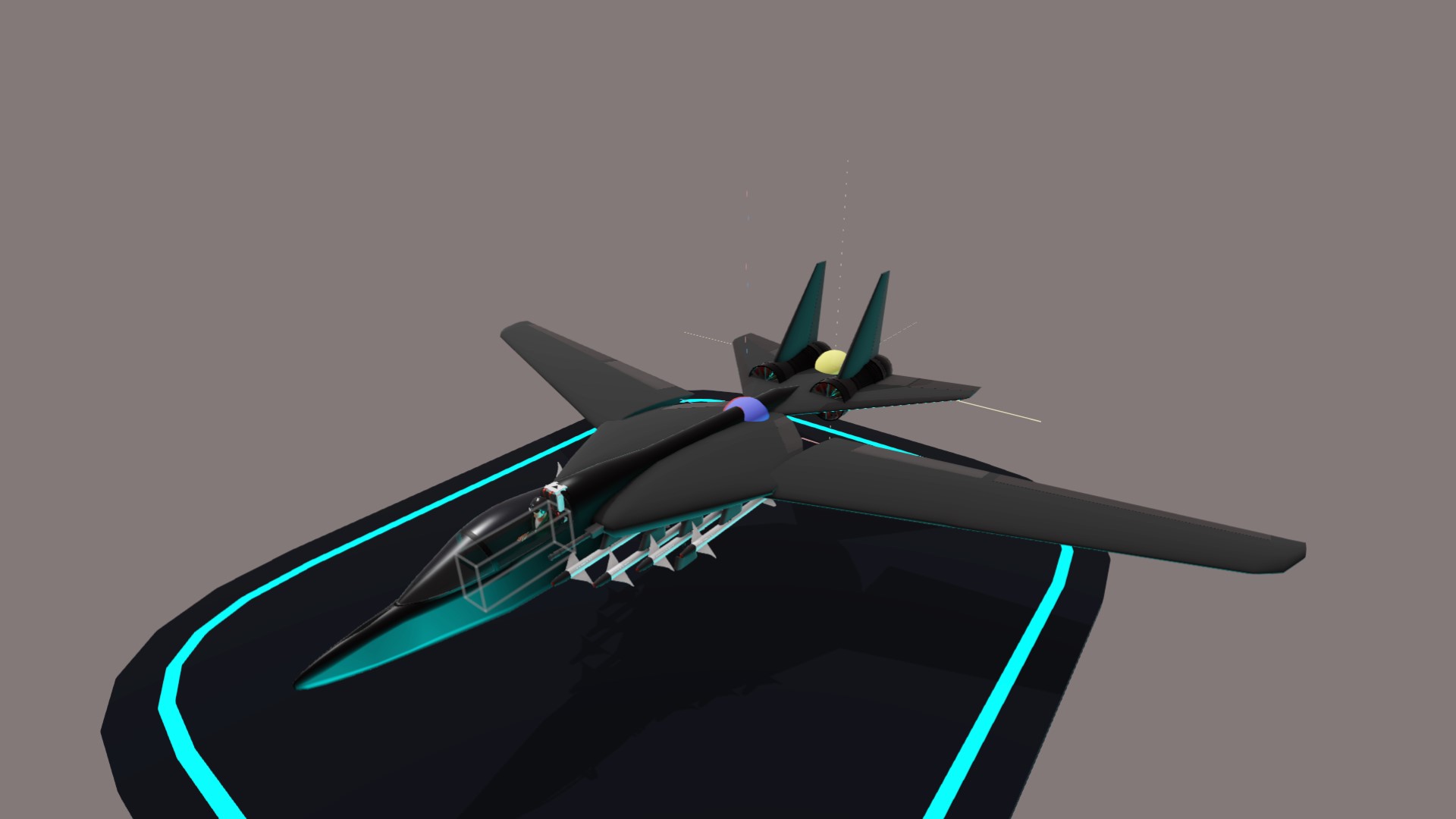 SimplePlanes | Swept wing v1