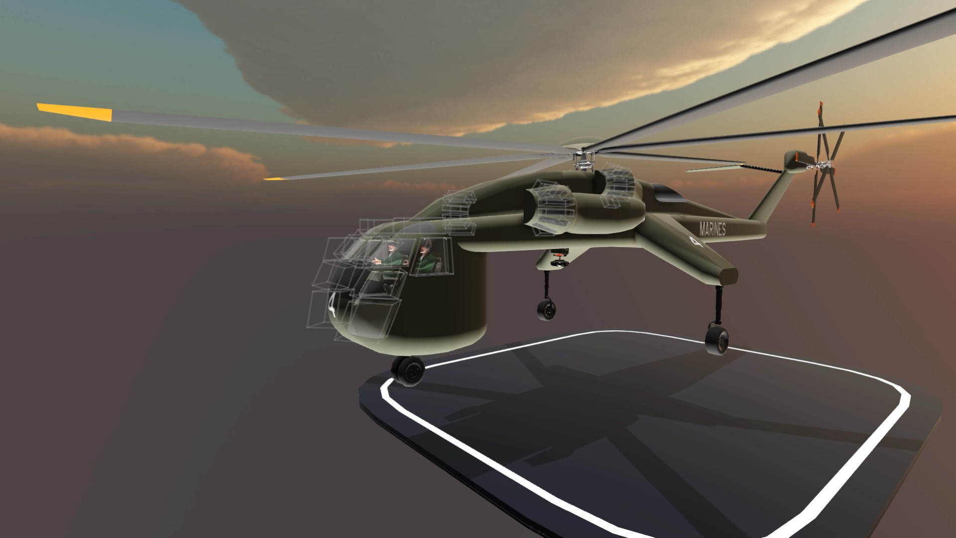 SimplePlanes | Sikorsky S-64B Super Skycrane