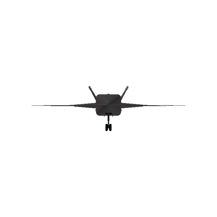SimplePlanes | The Gray Arrow - Hypersonic Fighter Drone