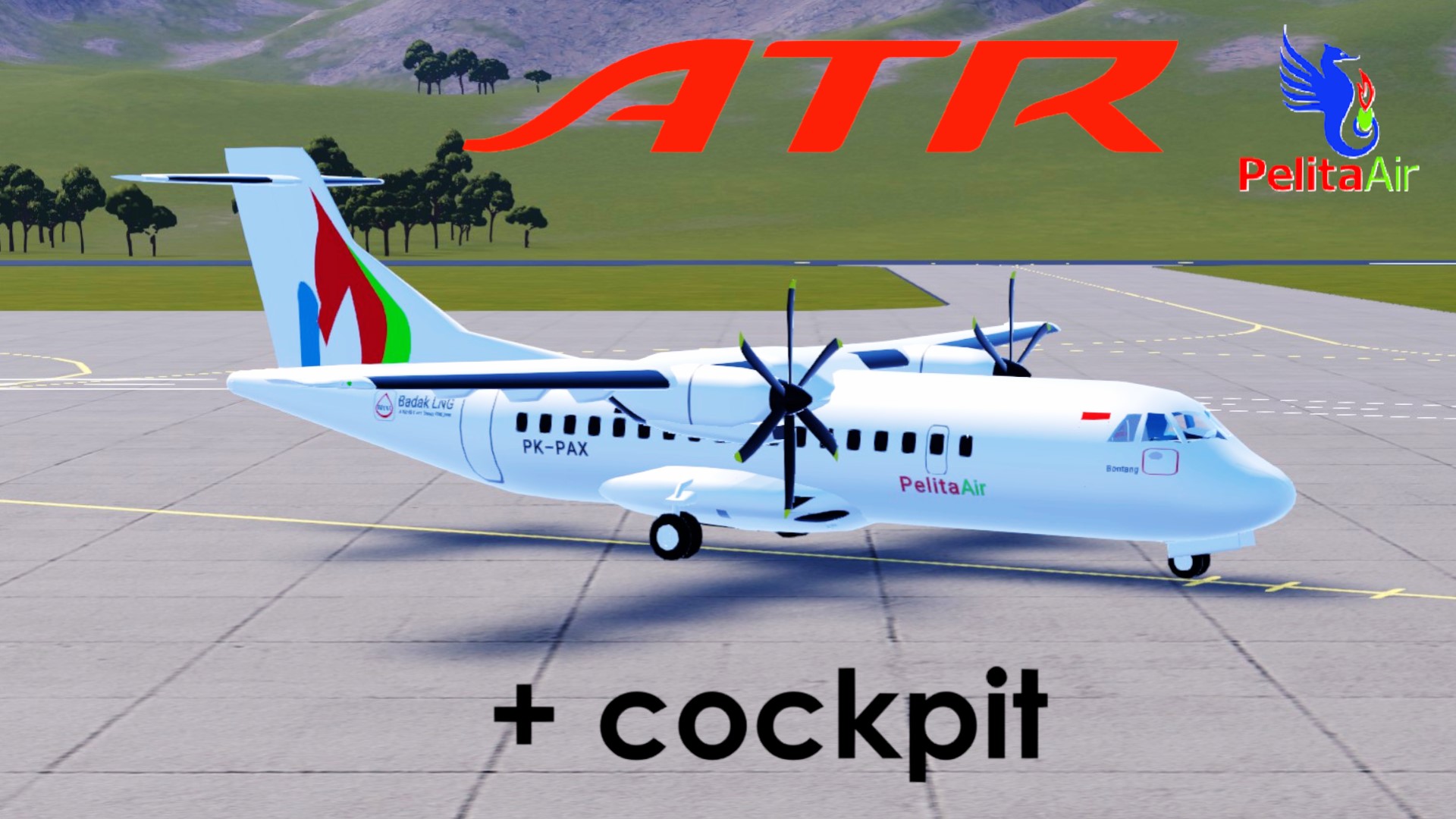 SimplePlanes | ATR 42 - 500 (Pelita Air)