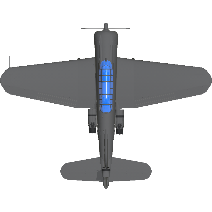 SimplePlanes | (WWII) SBD Dauntless [With naval dive modifications]