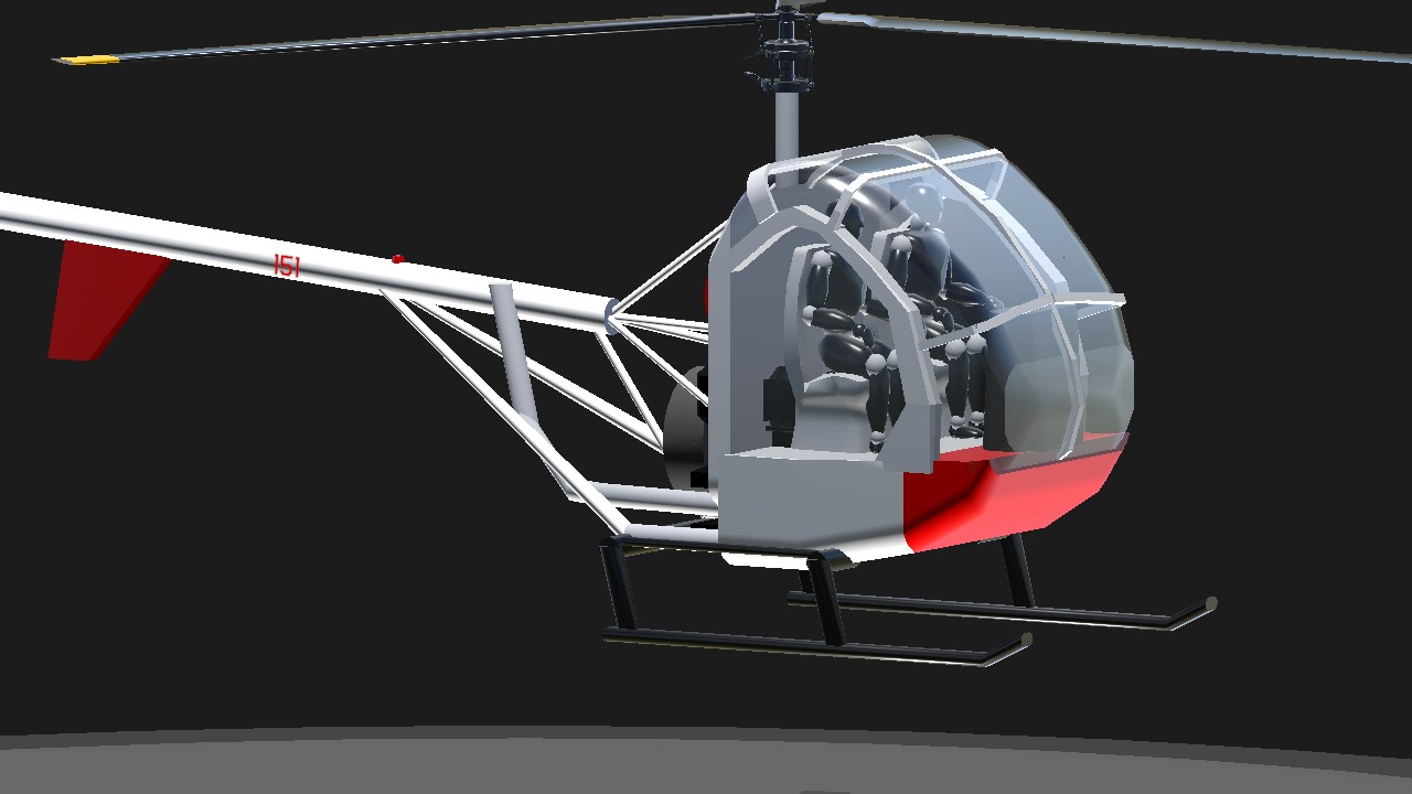 SimplePlanes | Schweizer TH-300 / Sikorsky S-300C "FAS-151"