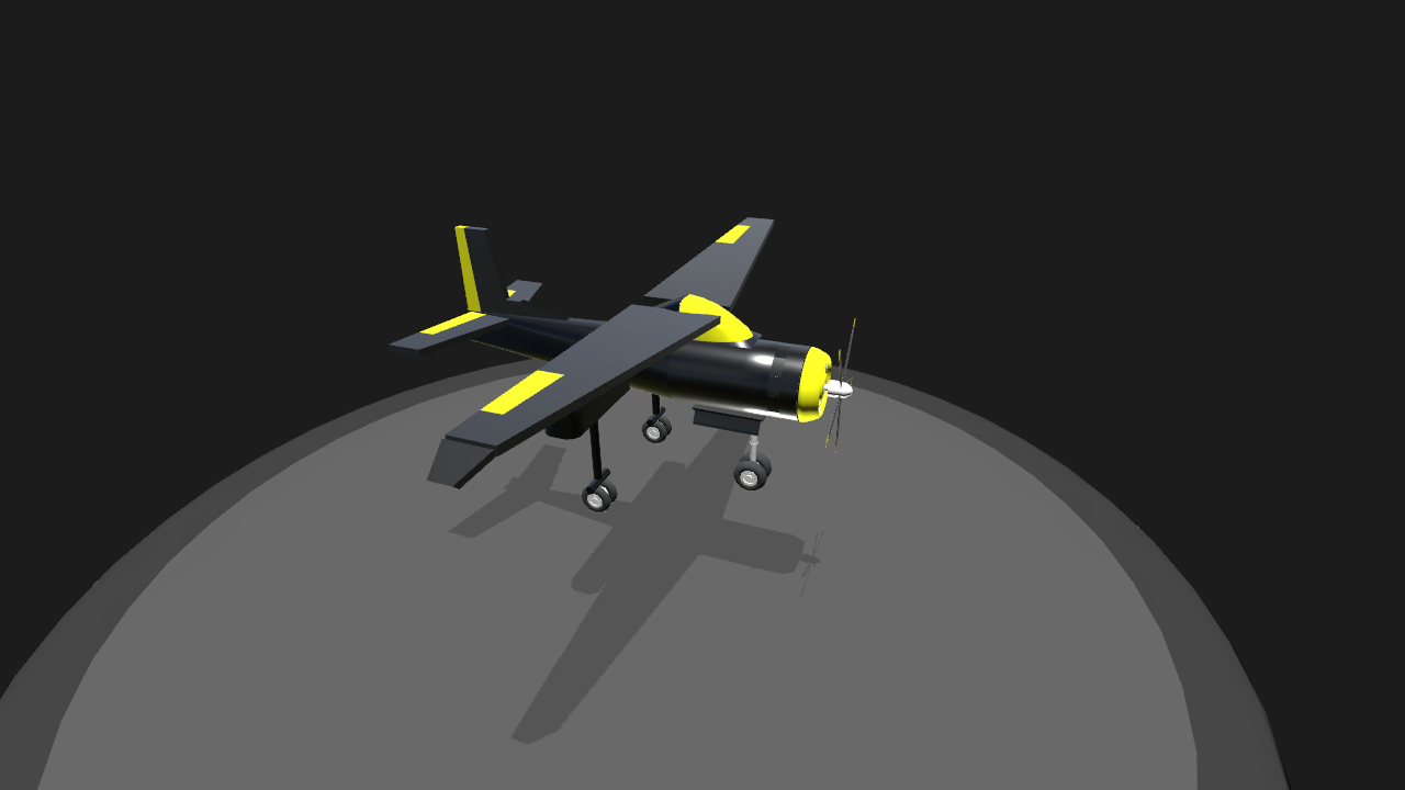SimplePlanes | Weird high wing plane
