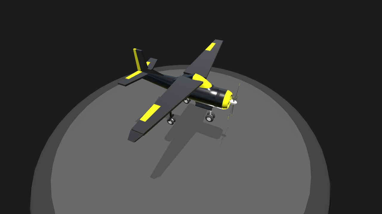 SimplePlanes | Weird high wing plane