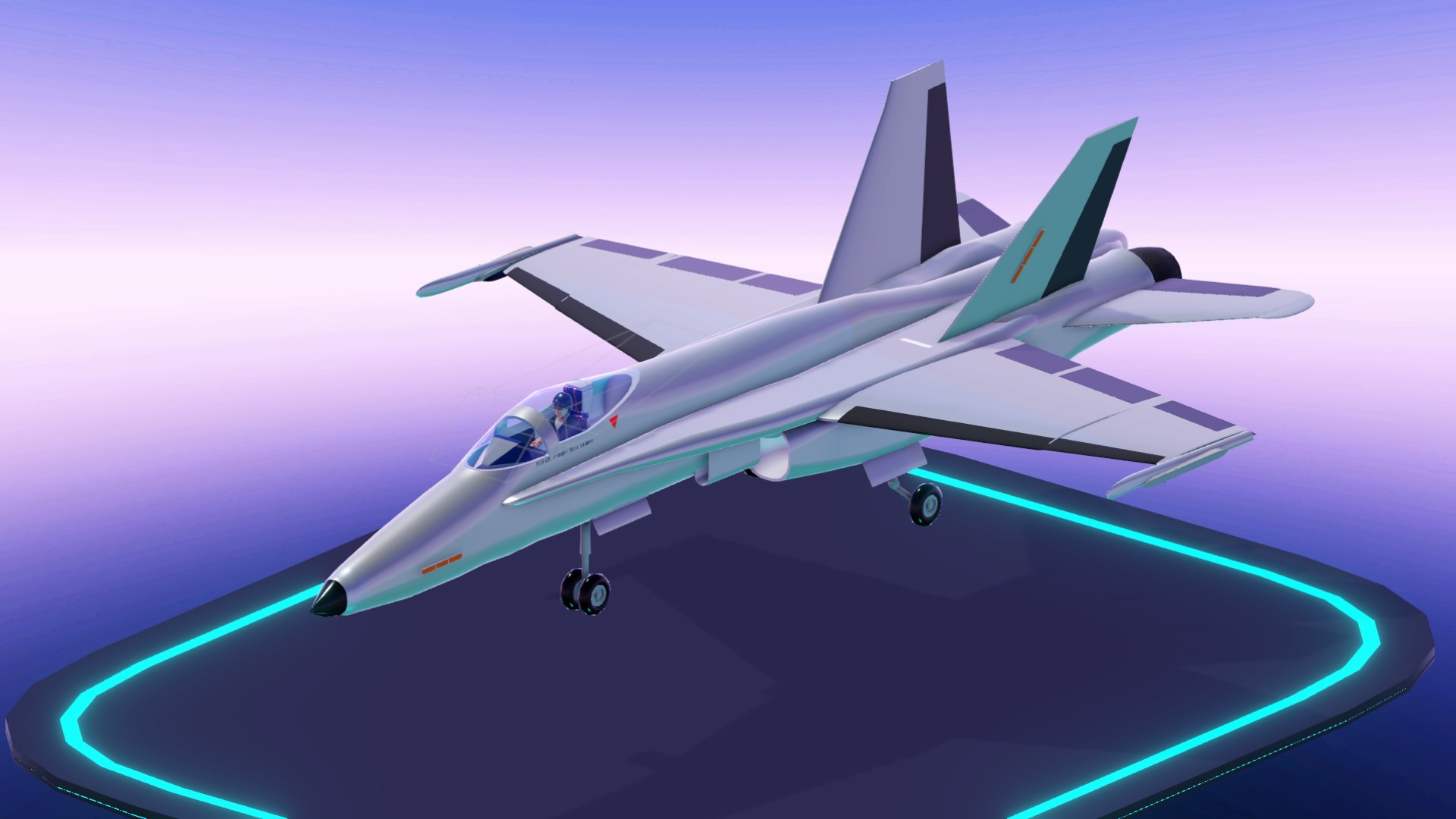 SimplePlanes | McDonnell F-18 Hornet FULLLLYYYY BLANKK