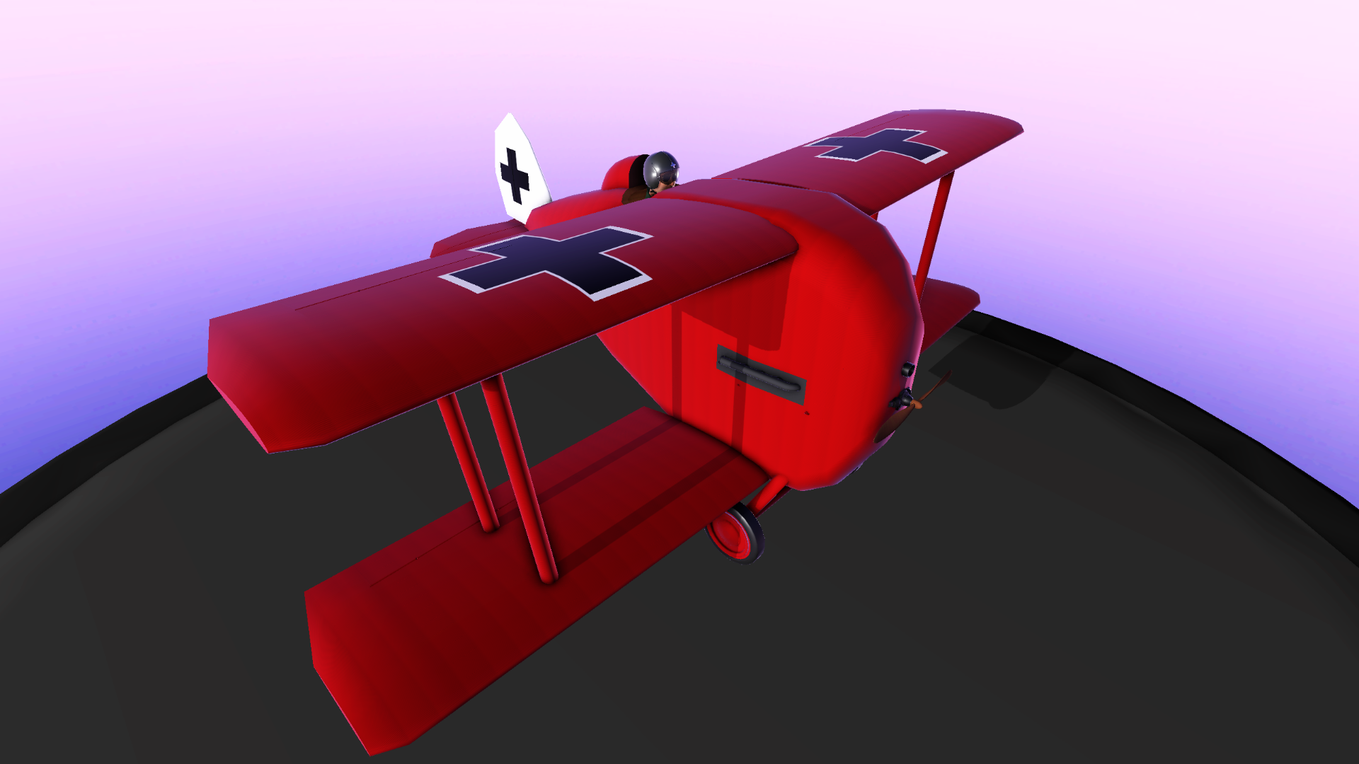 SimplePlanes | DFW floh red baron