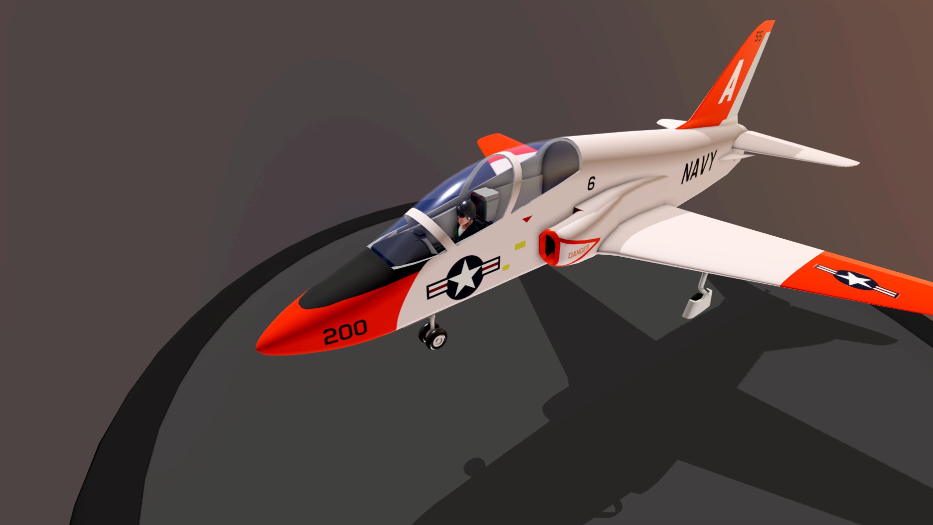 SimplePlanes | McDonnell Douglas T-45C Goshawk (Stock Gear)