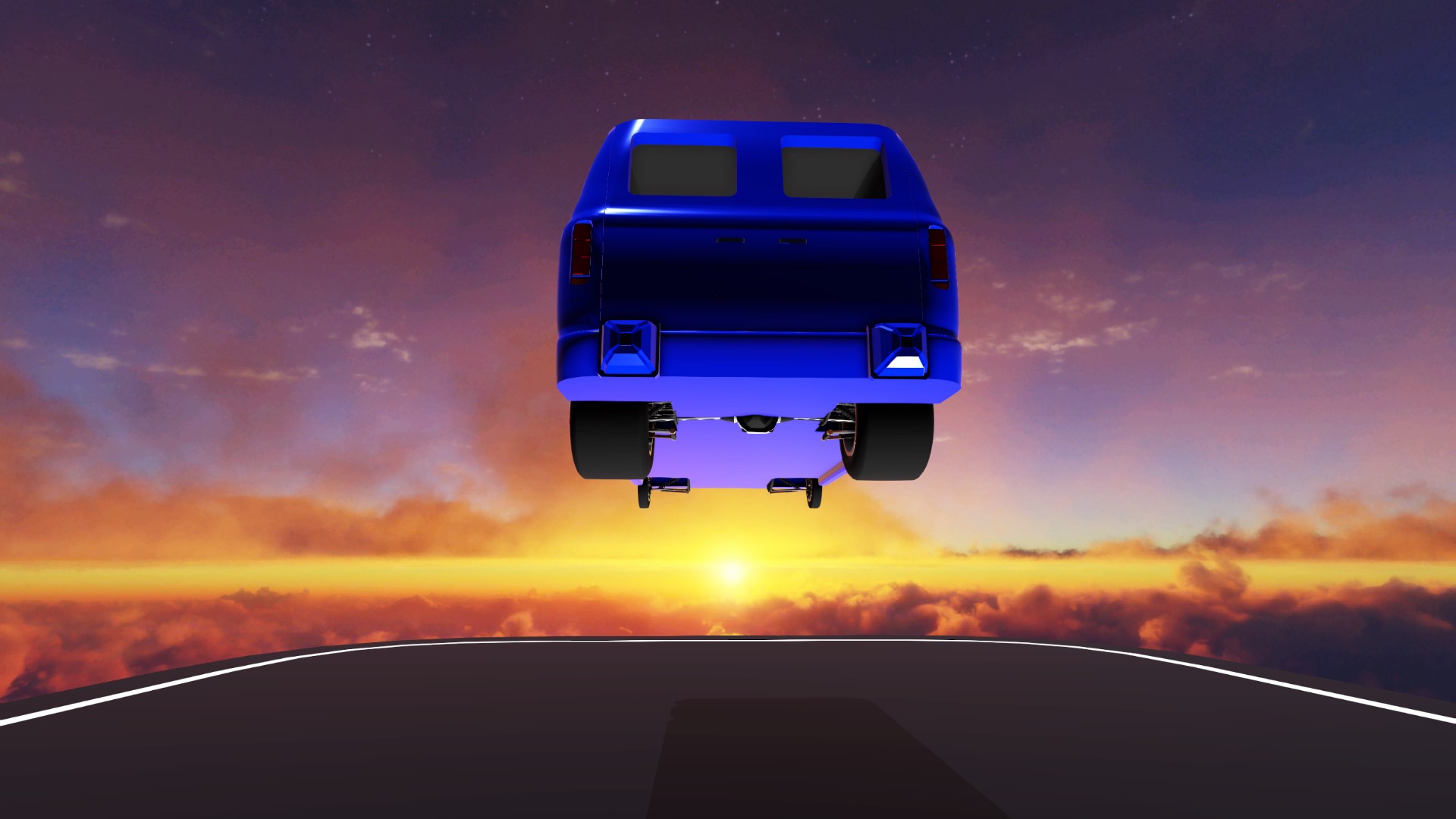 SimplePlanes | CR Possum Cargo van drag 12