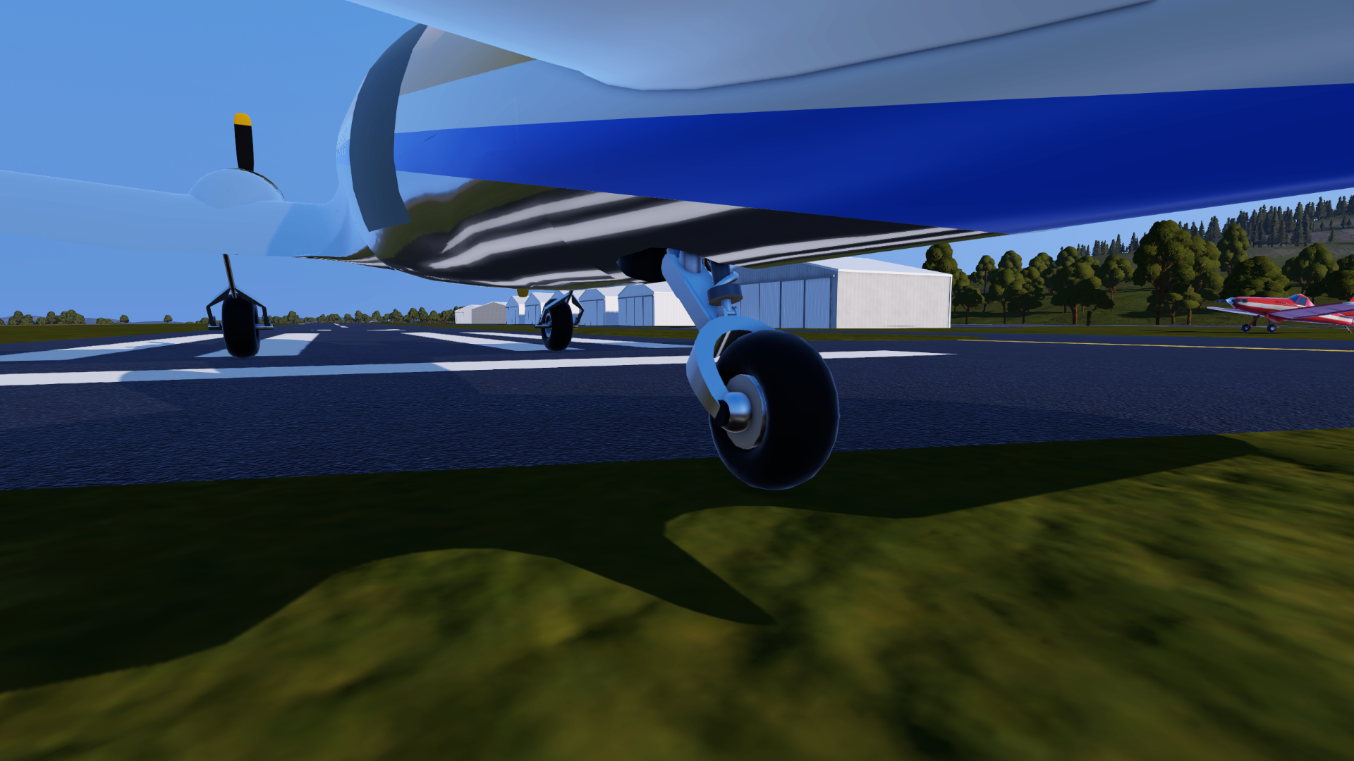 SimplePlanes Parking brake function works on old SP1 wheels even when ...