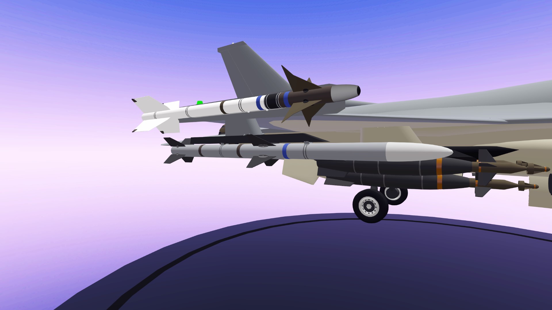 SimplePlanes | AIM-120C and AIM-9LI