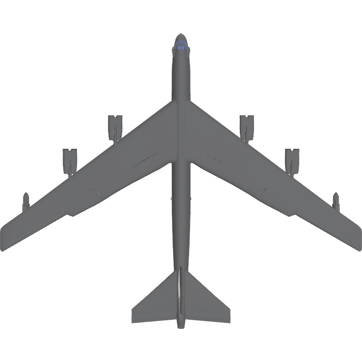 SimplePlanes | Boeing B-52 Stratofortress Nuceular MK-UH
