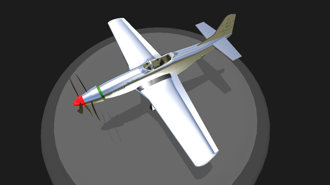SimplePlanes | speedy p51 Mustang