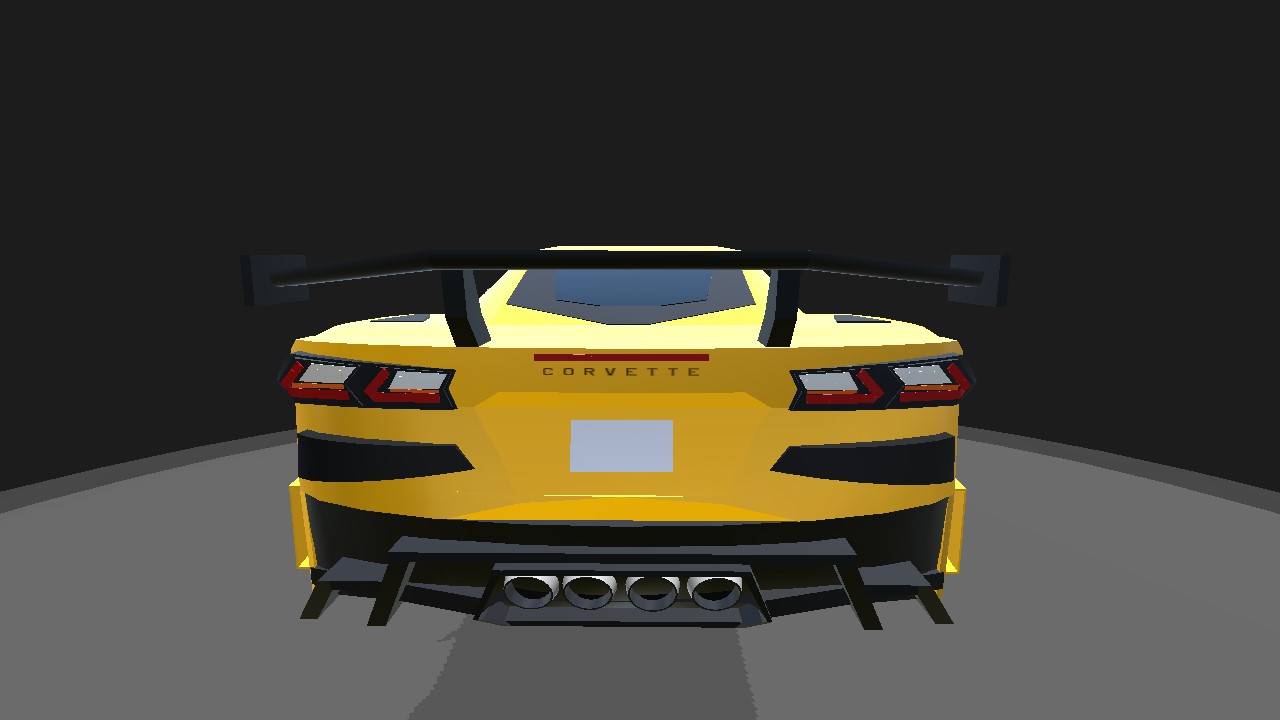 SimplePlanes | potato Chevrolet Corvette C8 ZR1
