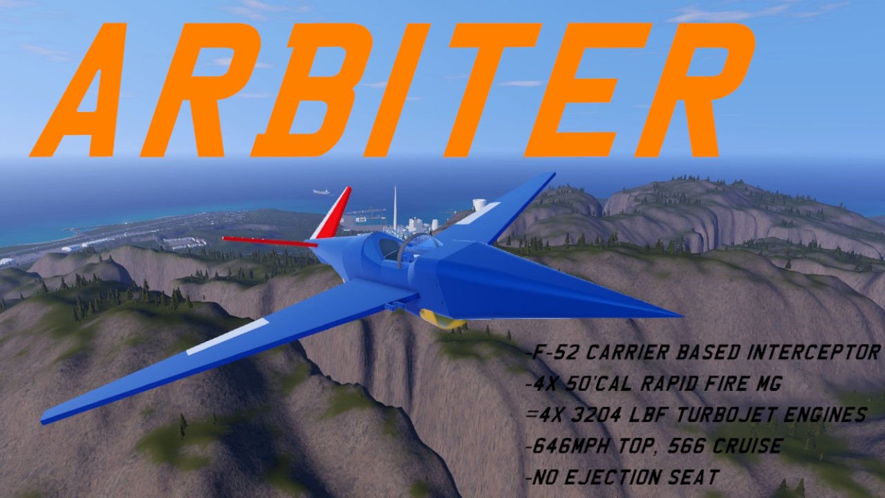 SimplePlanes | F-52 Arbiter