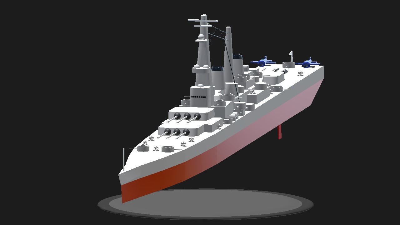 SimplePlanes | Battleship Mk-II